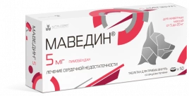 Таблетки Nita-Farm Маведин для собак 5 мг 50 табл