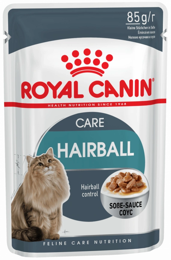 Корм Royal Canin Hairball Care для кошек, профилактика образования комков шерсти 85 г фото 1