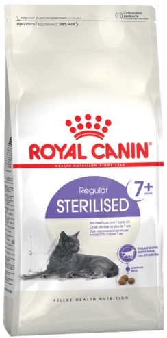 Royal Canin Sterilised 7+ Корм сухой сбалансированный для стерилизованных кошек, 400 г фото 1
