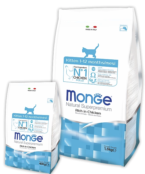 Корм Monge Kitten для котят с птицей 400 г фото 2