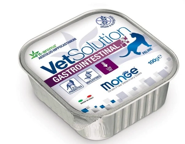 Корм Monge Vet Solution Gastrointestinal лечение ЖКТ для кошек 100 г фото 1