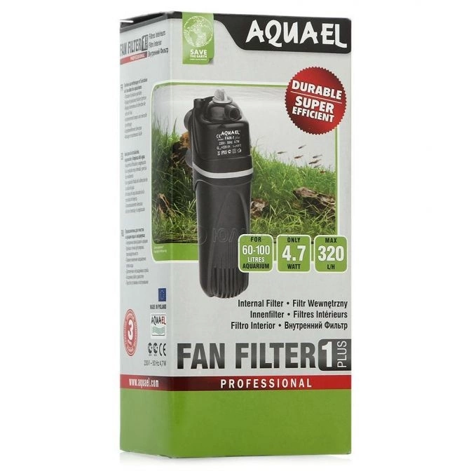 Фильтр внутренний Aquael Fan-1 plus 320л/ч до 100л фото 1