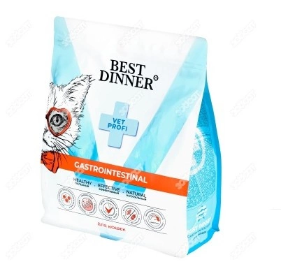 Корм Best Dinner Gastro Intestinal для кошек при нарушении пищеварения 1,5 кг фото 2