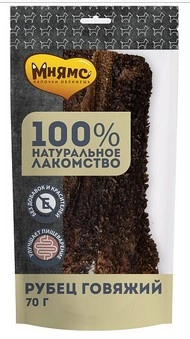 Лакомство Мнямс для собак Рубец говяжий 70 г фото 2