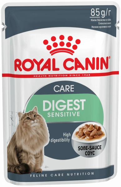 Корм Royal Canin Digest Sensitive для кошек с чувствительным пищеварением 85 г фото 1