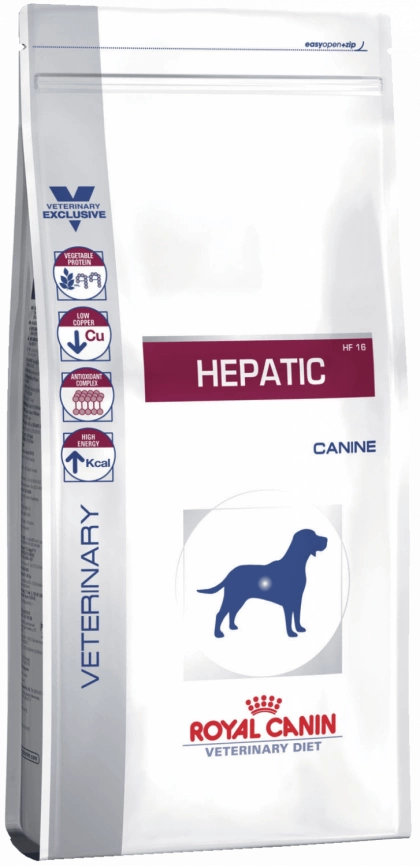 Корм Royal Canin Hepatic для собак при заболеваниях печени 1,5 кг фото 1