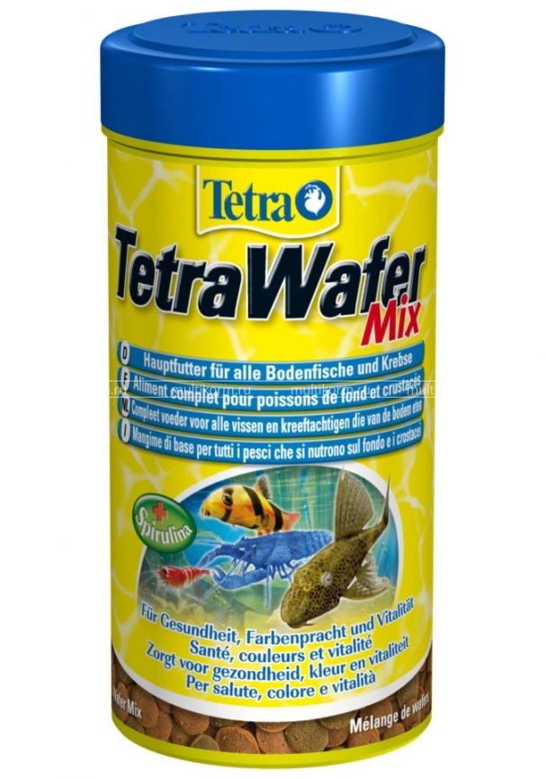 Корм для рыб TetraWaferMix таблетки 250 мл фото 1