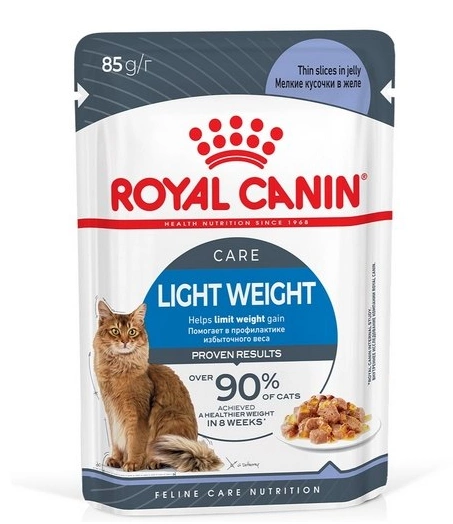Корм Royal Canin Light Weight для кошек с избыточным весом желе 85 г фото 1