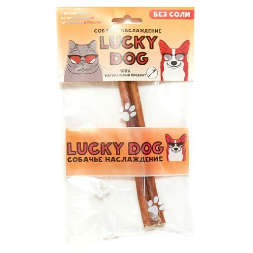 Лакомство для собак Lucky Dog Корень бычий 30 г фото 1