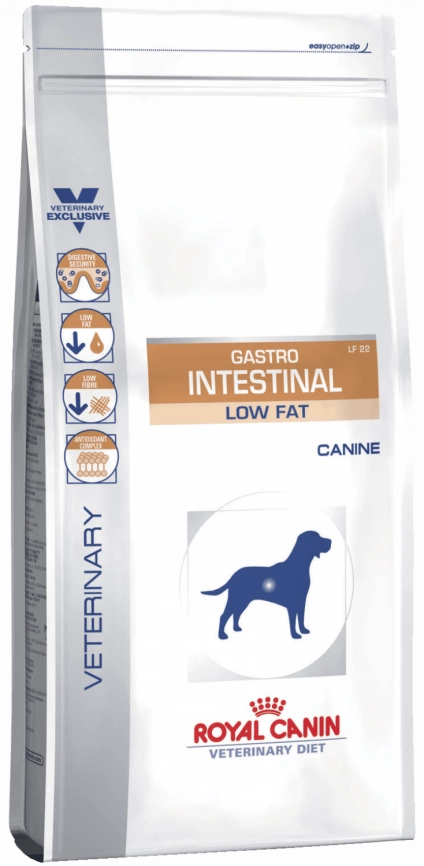 Корм Royal Canin Gastro Intestinal Low Fat для собак при нарушении пищеварения 1,5 кг  фото 1