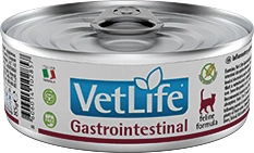Корм Farmina Vet Lifе Castro-intestinal для кошек, при нарушениях ЖКТ 85 г фото 1