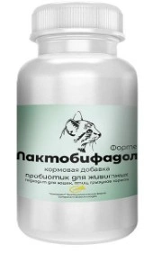 Препарат Лактобифадол Форте, пробиотик для кошек, порошок 50 г фото 1