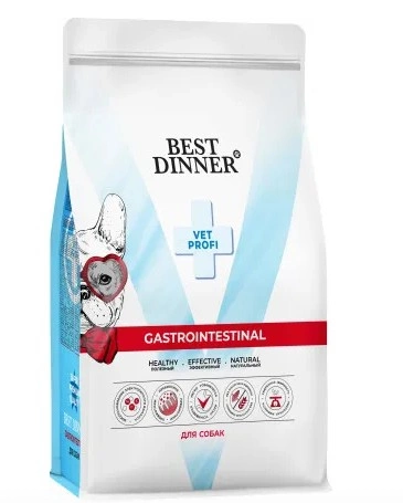 Корм Best Dinner Gastro Intestinal для собак при нарушении пищеварения 2 кг фото 1