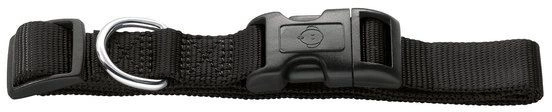 Ошейник для собак Hunter Smart Ecco S (30-45 см) нейлоновый черный фото 2