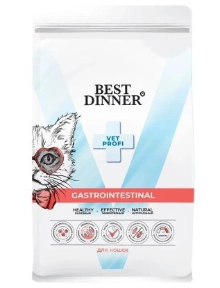 Корм Best Dinner Gastro Intestinal для кошек при нарушении пищеварения 400 г фото 2
