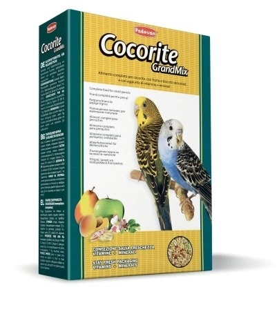 Корм Padovan Grandmix Cocorite для волнистых попугаев основной 1 кг фото 1
