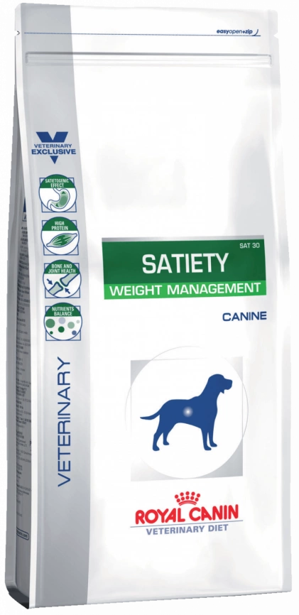 Корм Royal Canin Satiety Weight Management для собак, контроль избыточного веса 1,5 кг фото 1
