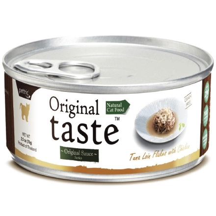 Корм Pettric Original Taste для кошек с тунцом с курицей в соусе 70 г фото 2