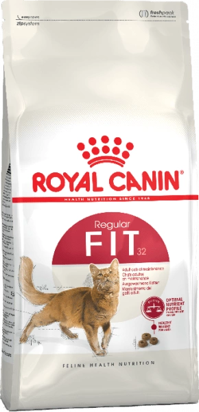 Royal Canin Fit 32 Корм сухой сбалансированный для взрослых умеренно активных кошек от 1 года, 400 г фото 1