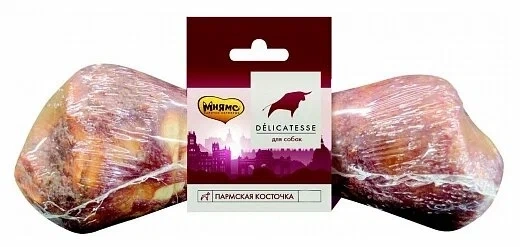 Лакомство Мнямс "Пармская косточка" для собак, размер L, 45 г фото 1