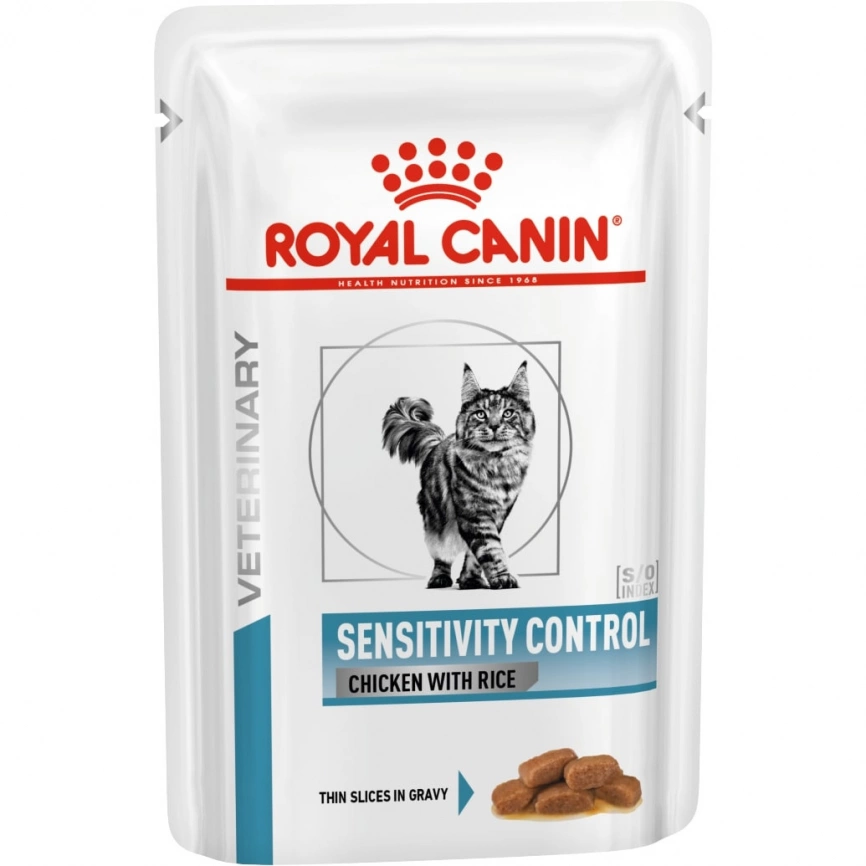 Корм Royal Canin Sensitivity Control для кошек при пищевой аллергии с курицей и рисом 85 г фото 1