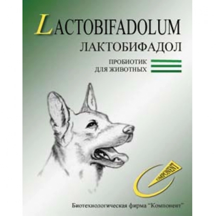 Пробиотик Лактобифадол для собак, 50 г фото 1