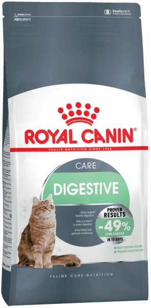 Royal Canin Digestive Care Корм сухой для взрослых кошек для поддержания здоровья пищеварительной системы, 400 г фото 1