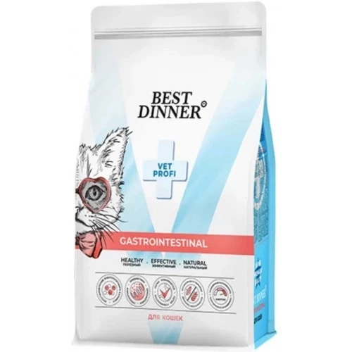 Корм Best Dinner Gastro Intestinal для кошек при нарушении пищеварения 1,5 кг фото 1