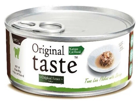 Корм Pettric Original Taste для кошек с тунцом и креветкой в соусе 70 г фото 1