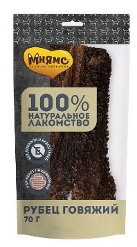 Лакомство Мнямс для собак Рубец говяжий 70 г фото 1