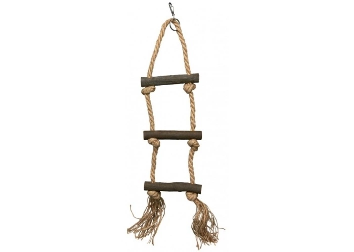 Игрушка для птиц Trixie "Веревочная лестница" 40 см фото 1