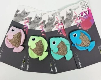 Игрушка MPets "Рыбка" для кошек 8*4*7 см фото 2