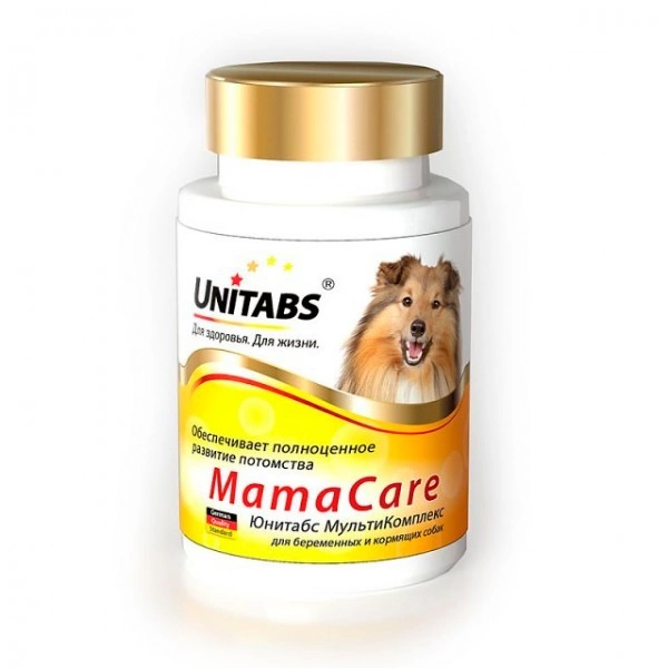 Витамины для беременных собак Unitabs Mama Care, 100 табл фото 1